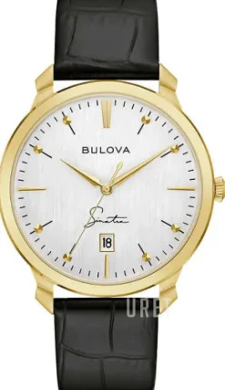 Sinatra Silverfärgad/Läder Ø41 mm