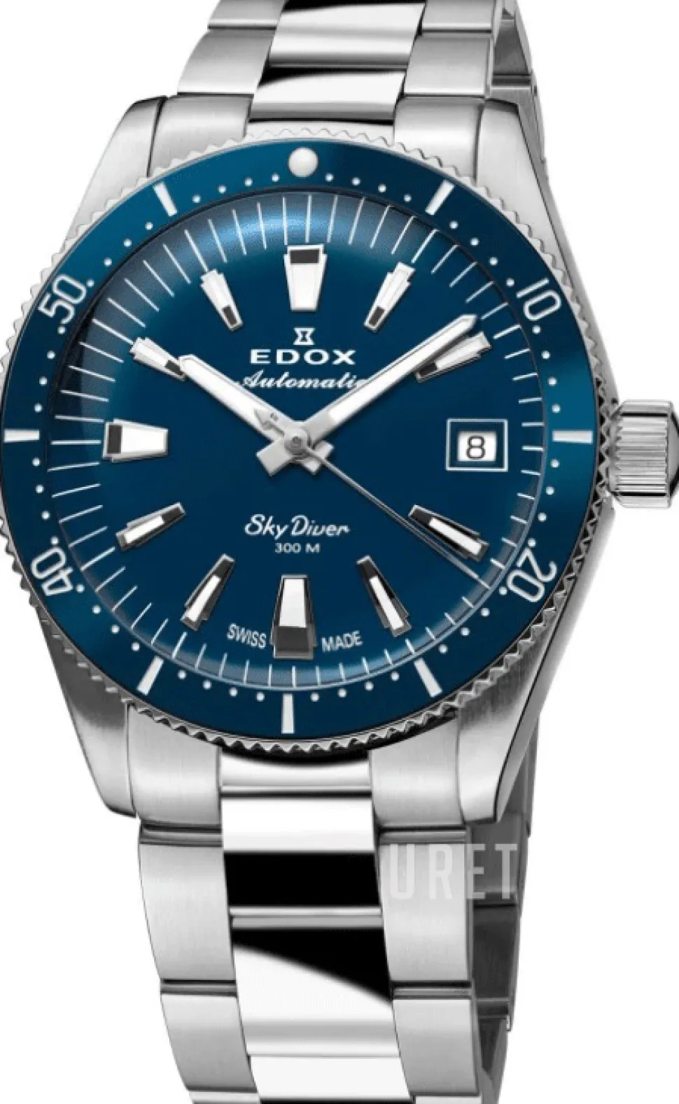 Skydiver Blå/Stål Ø38 mm