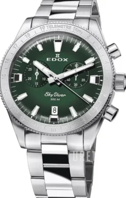 Skydiver Grön/Stål Ø40 mm