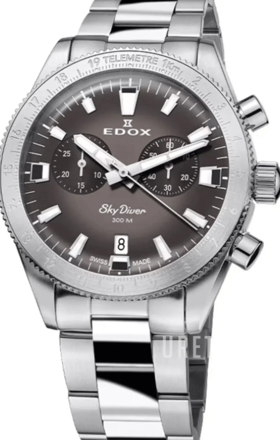 Skydiver Grå/Stål Ø40 mm