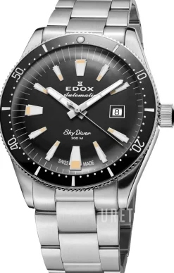 Skydiver Svart/Stål Ø38 mm