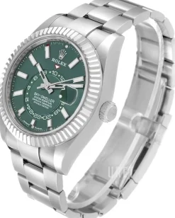 Sky-Dweller Grön/Stål Ø42 mm