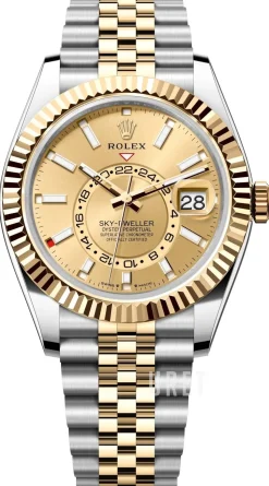 Sky-Dweller Guld/Stål Ø42 mm