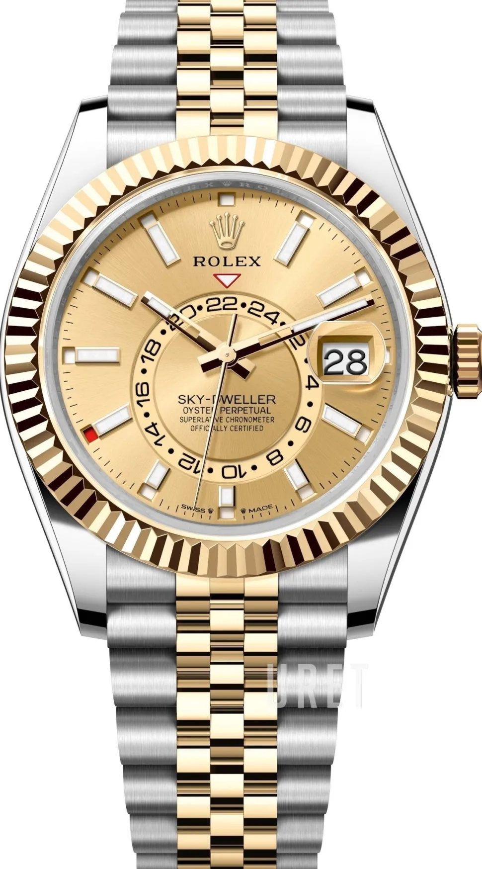 Sky-Dweller Guld/Stål Ø42 mm