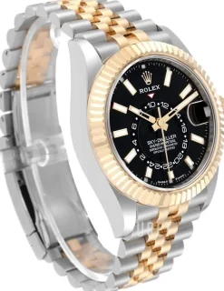 Sky-Dweller Svart/Stål Ø42 mm