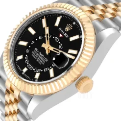 Sky-Dweller Svart/Stål Ø42 mm