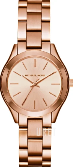 Slim Runway Roséguldstonad/Roséguldstonat stål Ø33 mm