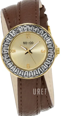 SoHo Champagnefärgad/Läder Ø34 mm