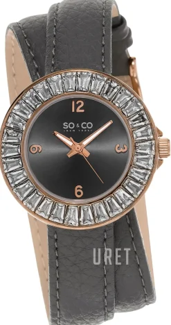 SoHo Grå/Läder Ø34 mm