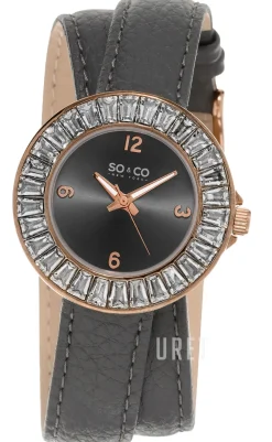 SoHo Grå/Läder Ø34 mm