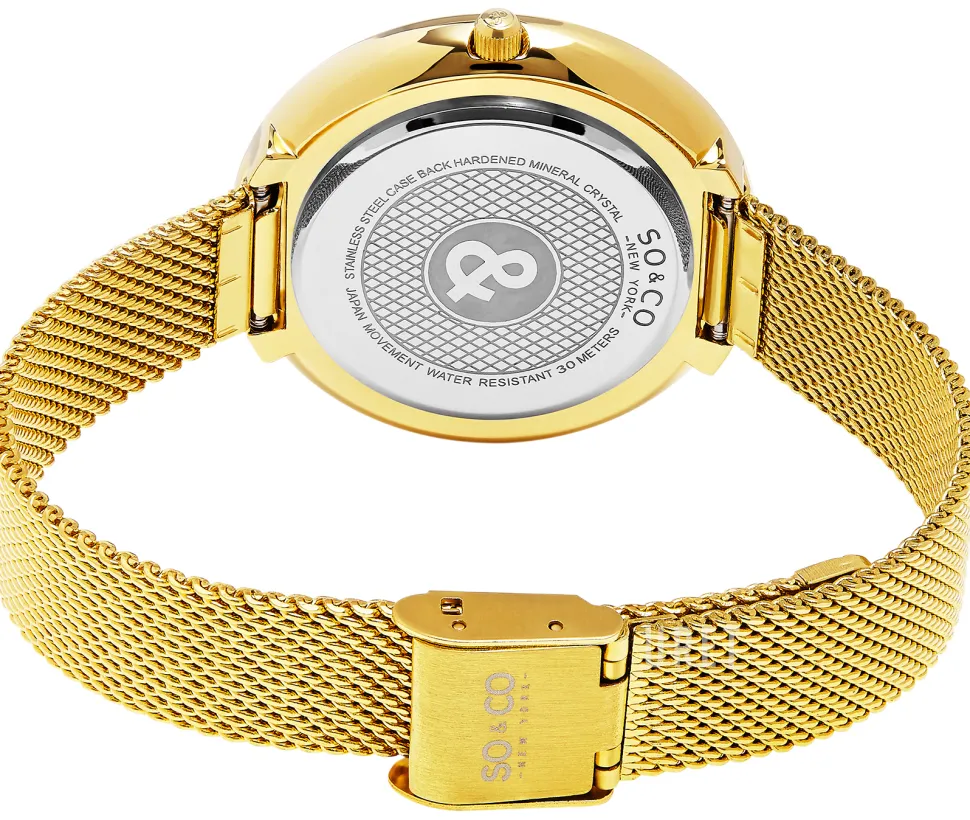 SoHo Guld/Gulguldtonat stål Ø40 mm