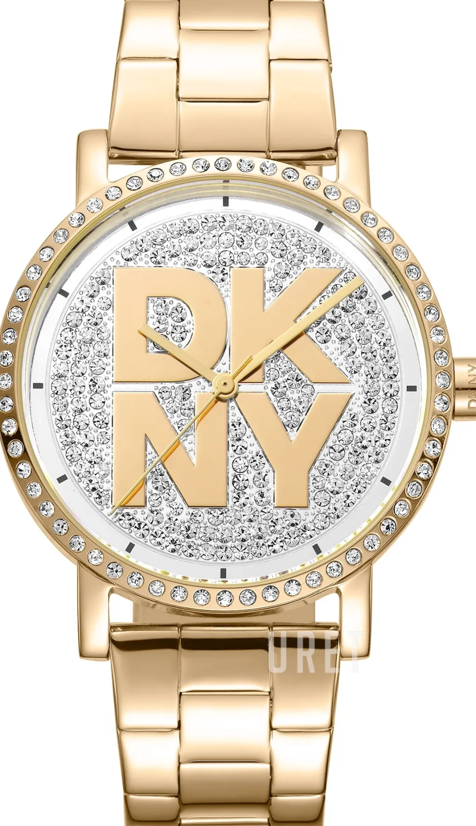 Soho Logo Silverfärgad/Guldtonat stål Ø36 mm