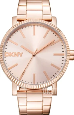 Soho Maxi Roséguldstonad/Roséguldstonat stål Ø40 mm