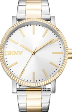 Soho Maxi Silverfärgad/Guldtonat stål Ø40 mm