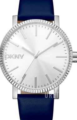 Soho Maxi Silverfärgad/Läder Ø40 mm