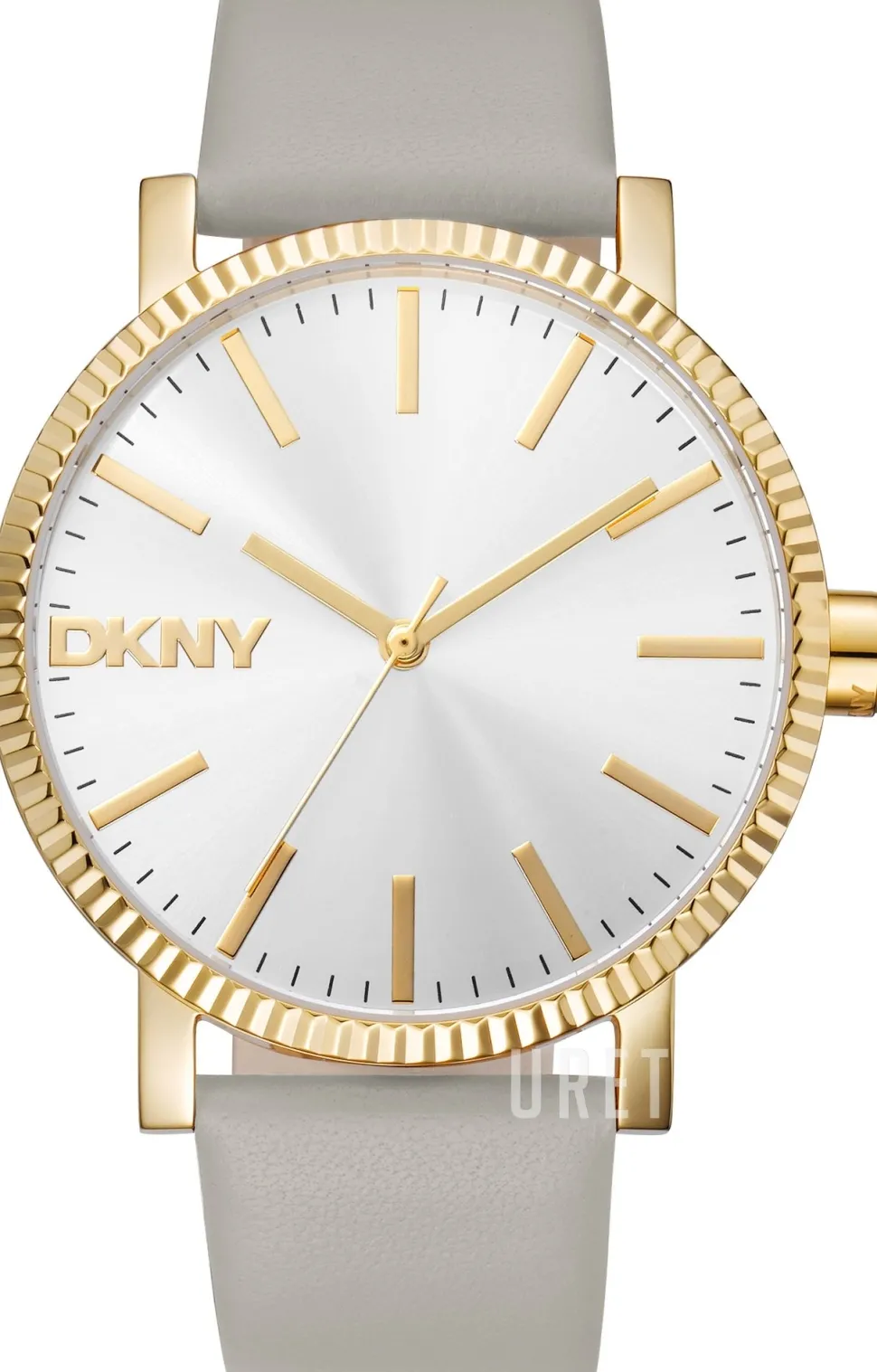 Soho Maxi Silverfärgad/Läder Ø40 mm