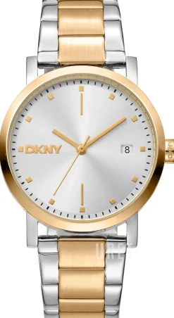 Soho Midi Silverfärgad/Guldtonat stål Ø34 mm