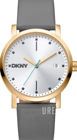 Soho Midi Silverfärgad/Läder Ø34 mm