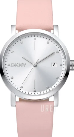 Soho Midi Silverfärgad/Läder Ø34 mm