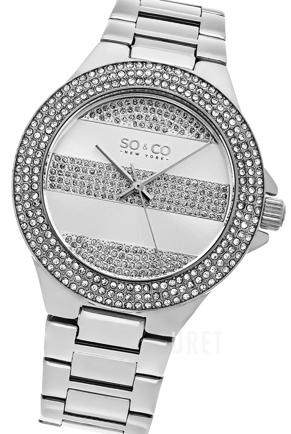 SoHo Silverfärgad/Stål Ø39 mm