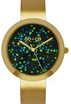 SoHo Svart/Gulguldtonat stål Ø38 mm