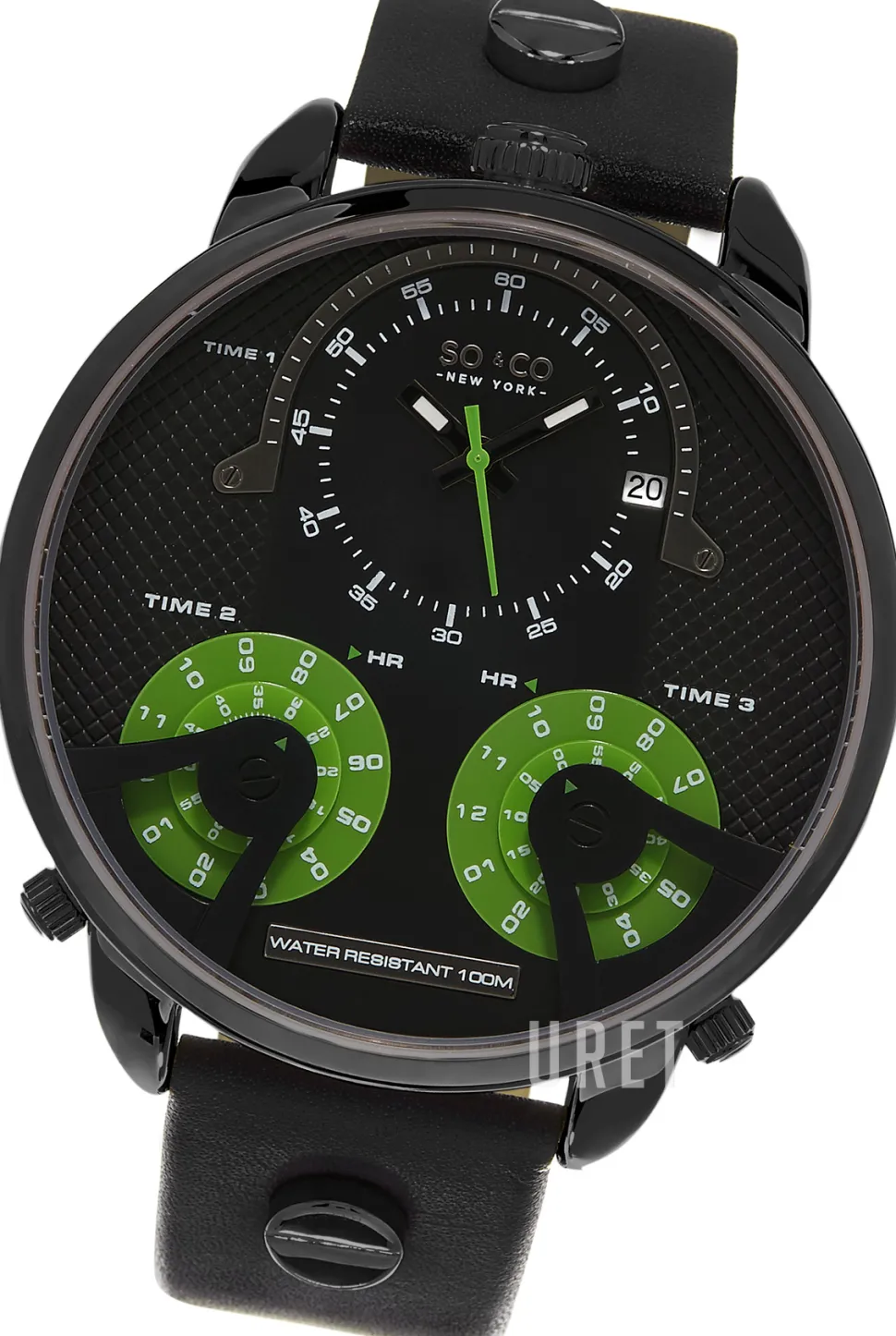 SoHo Svart/Stål Ø50 mm