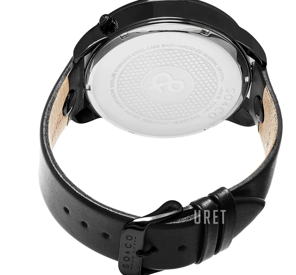 SoHo Svart/Stål Ø50 mm