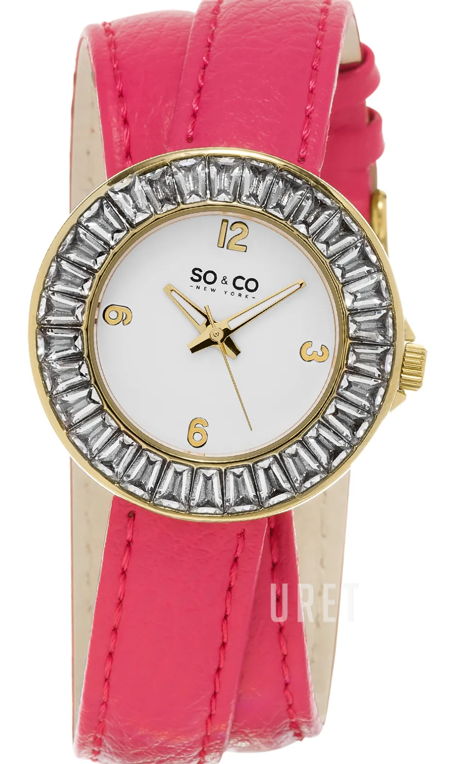 SoHo Vit/Läder Ø34 mm