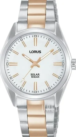 Solar Vit/Roséguldstonat stål Ø31 mm