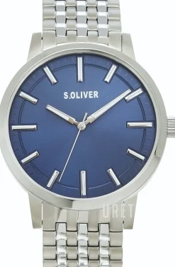 S.Oliver Classic Blå/Titan Ø43 mm
