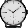 S.Oliver Classic Silverfärgad/Läder Ø41 mm