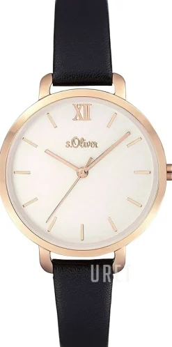 S.Oliver Classic Silverfärgad/Läder Ø35 mm