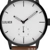S.Oliver Classic Silverfärgad/Läder Ø41 mm