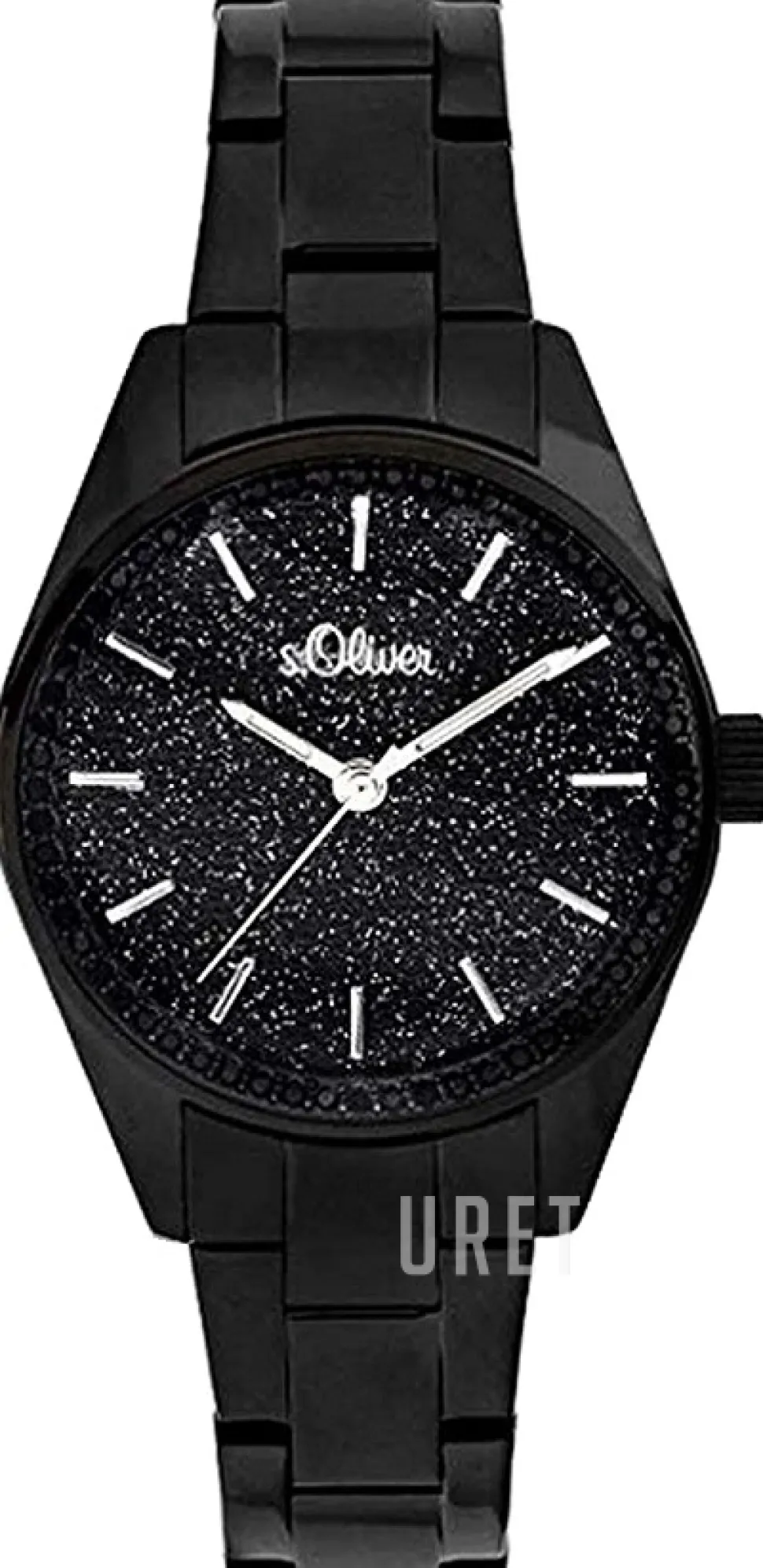 S.Oliver Classic Svart/Stål Ø33 mm