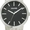 S.Oliver Classic Svart/Titan Ø43 mm