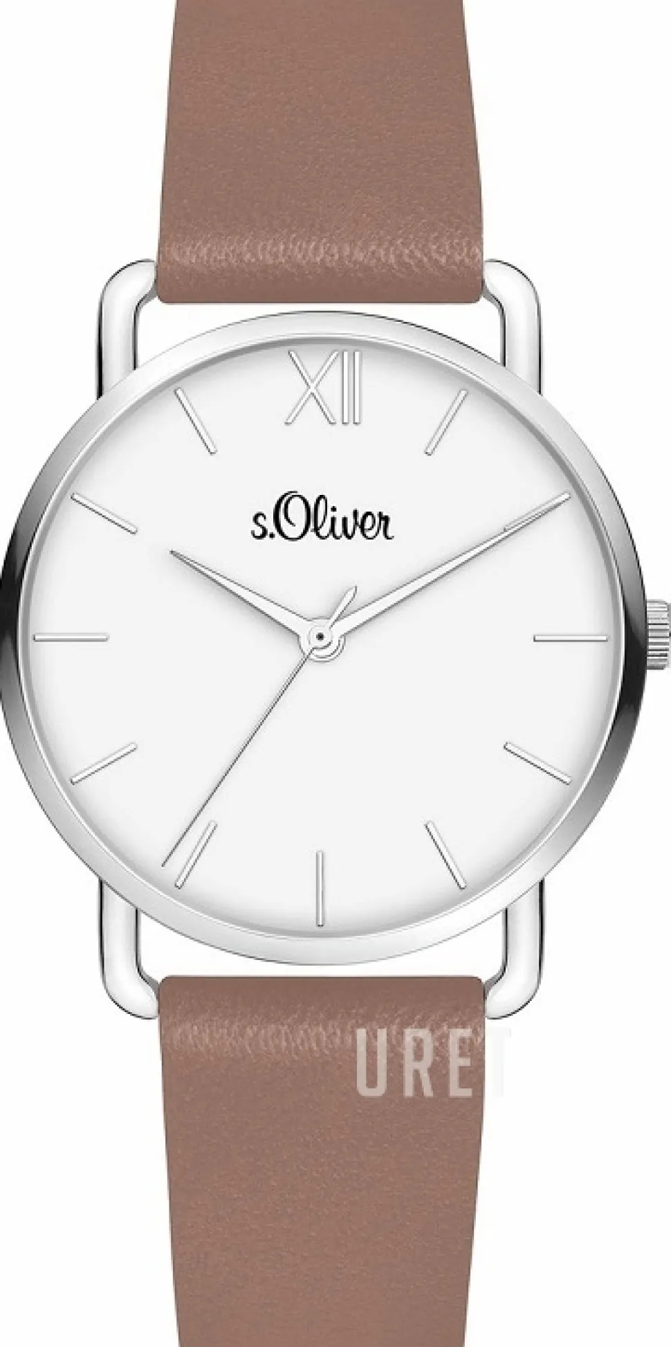 S.Oliver Classic Vit/Läder Ø32 mm
