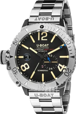 Sommerso Svart/Stål Ø46 mm