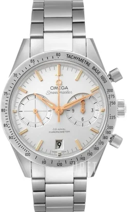 Speedmaster 57 Co-Axial Chronograph 41.5mm Silverfärgad/Stål Ø41.5 mm