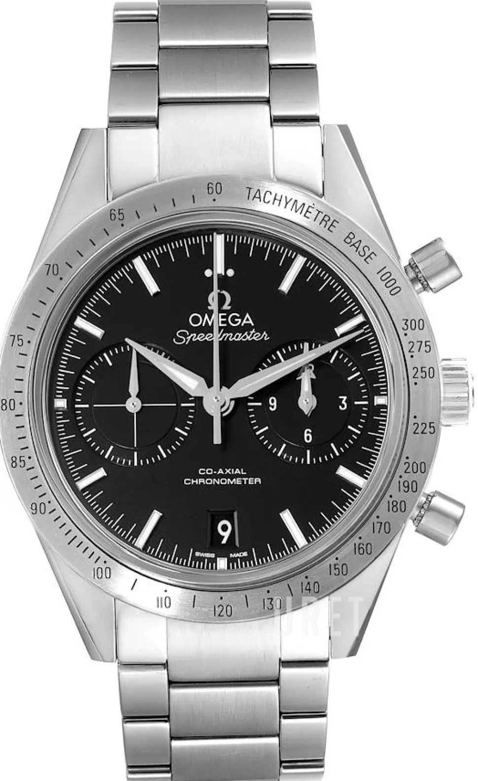 Speedmaster 57 Co-Axial Chronograph 41.5mm Svart/Stål Ø41.5 mm