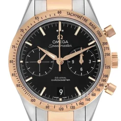 Speedmaster 57 Co-Axial Chronograph 41.5mm Svart/Stål Ø41.5 mm