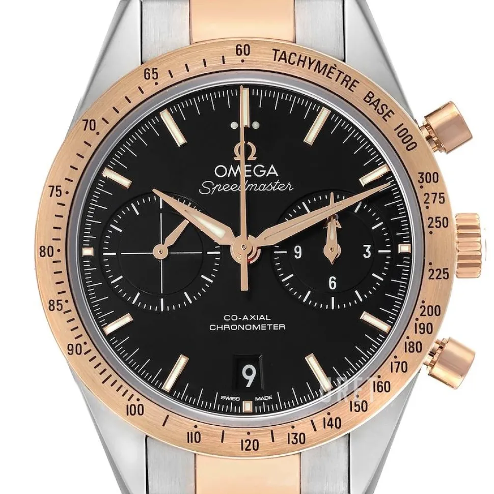 Speedmaster 57 Co-Axial Chronograph 41.5mm Svart/Stål Ø41.5 mm
