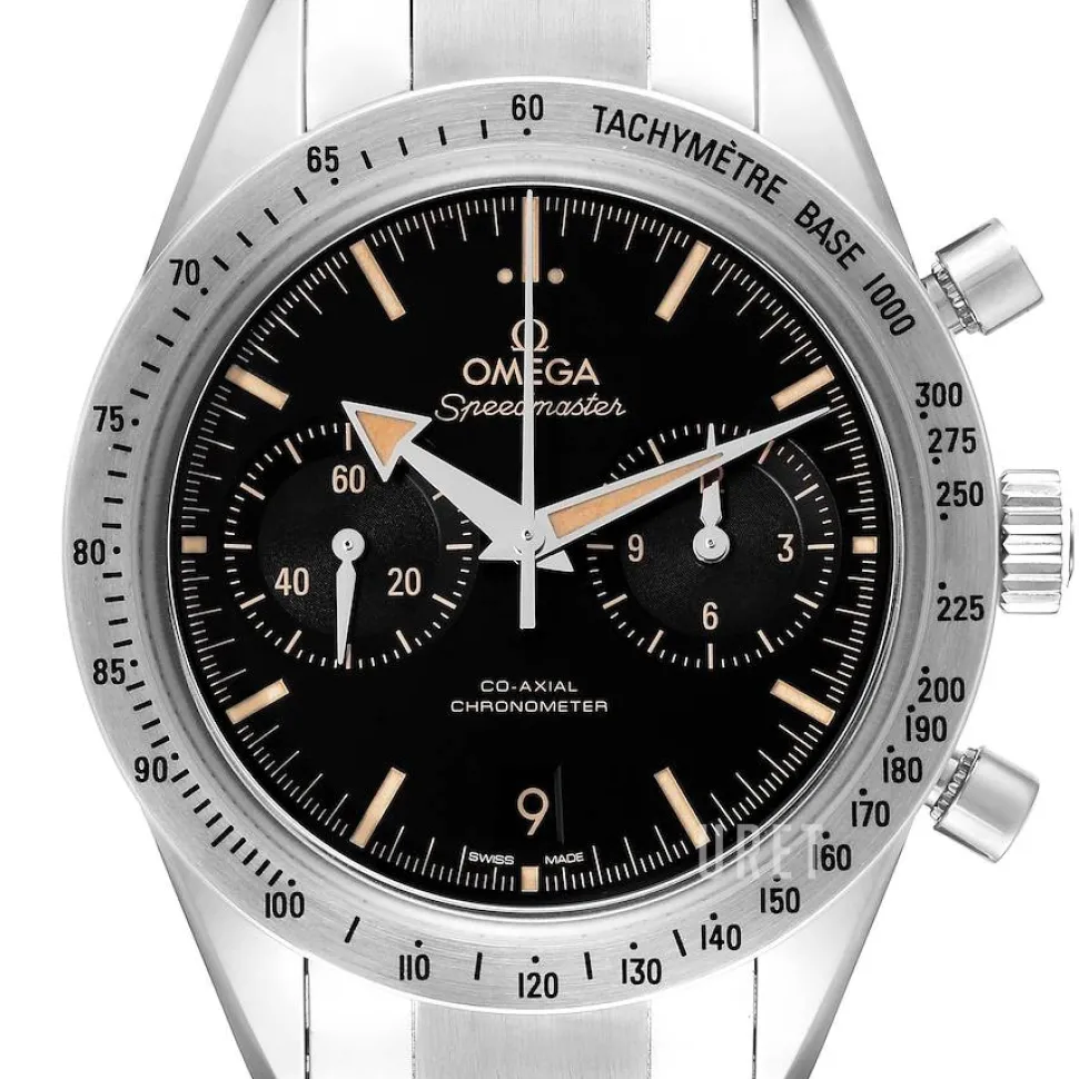 Speedmaster 57 Co-Axial Chronograph 41.5mm Svart/Stål Ø41.5 mm