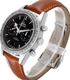 Speedmaster 57 Co-Axial Chronograph 41.5mm Svart/Läder Ø41.5 mm