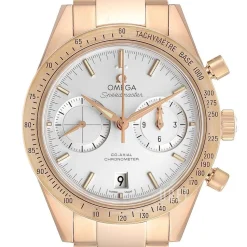 Speedmaster 57 Co-Axial Chronograph 41.5mm Silverfärgad/Roséguldstonat stål Ø41.5 mm