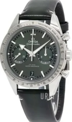 Speedmaster 57 Grön/Läder Ø40.5 mm