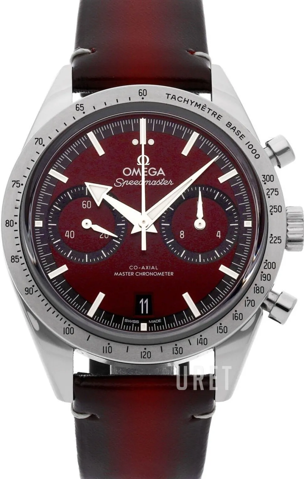 Speedmaster 57 Röd/Läder Ø40.5 mm