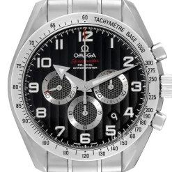 Speedmaster Broad Arrow Svart/Stål Ø44.25 mm