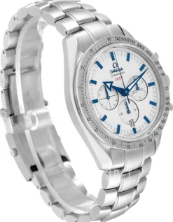 Speedmaster Broad Arrow Silverfärgad/Stål Ø42 mm