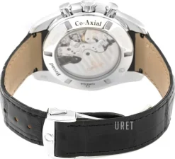 Speedmaster Broad Arrow Silverfärgad/Läder Ø44.25 mm