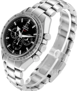 Speedmaster Broad Arrow Svart/Stål Ø42 mm